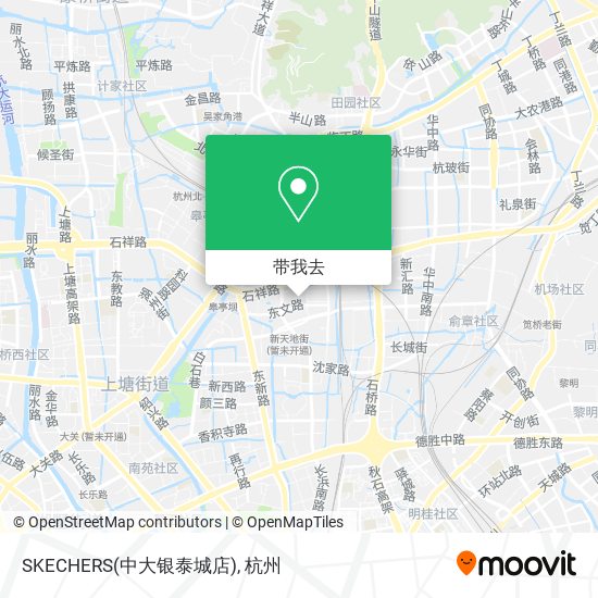 SKECHERS(中大银泰城店)地图