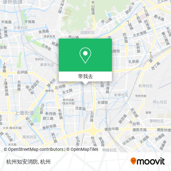 杭州知安消防地图