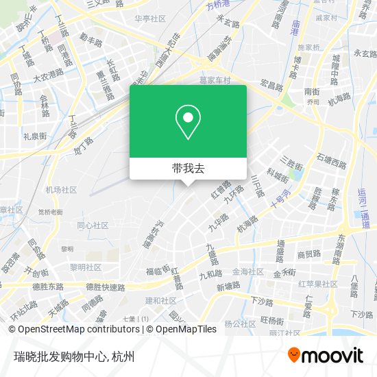 瑞晓批发购物中心地图