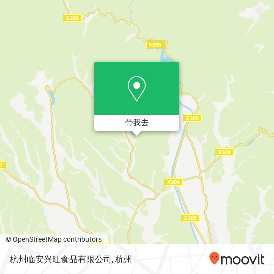 杭州临安兴旺食品有限公司地图