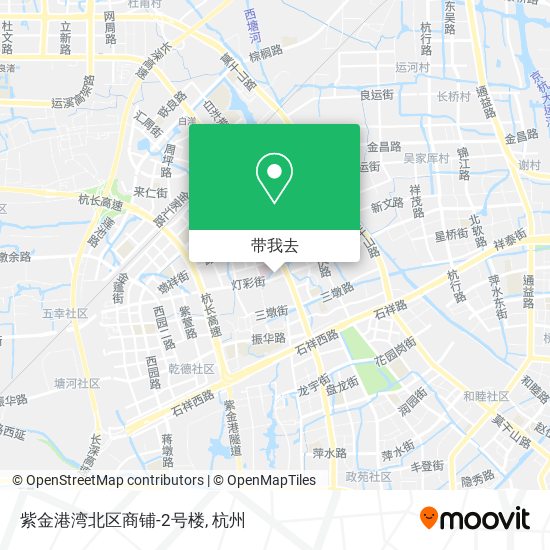 紫金港湾北区商铺-2号楼地图