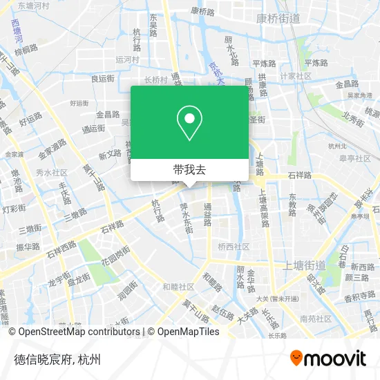 德信晓宸府地图