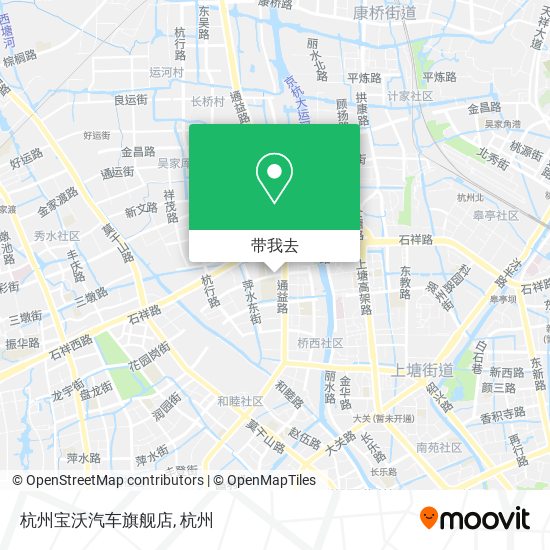 杭州宝沃汽车旗舰店地图
