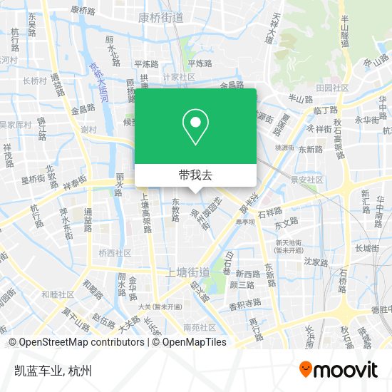 凯蓝车业地图