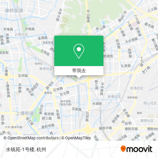 水镜苑-1号楼地图