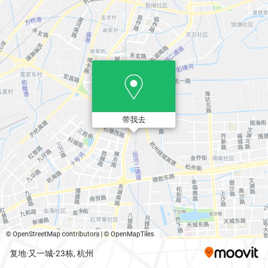 复地·又一城-23栋地图
