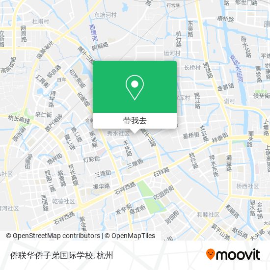侨联华侨子弟国际学校地图