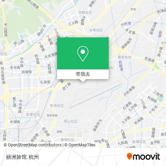 丽洲旅馆地图