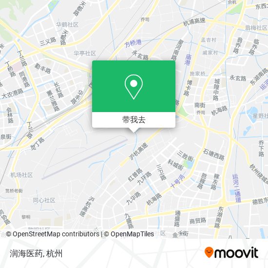 润海医药地图