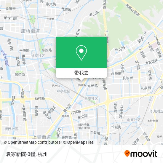 袁家新院-3幢地图