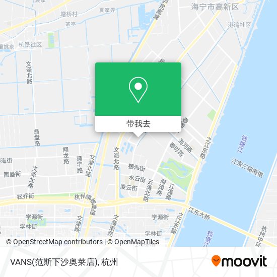 VANS(范斯下沙奥莱店)地图