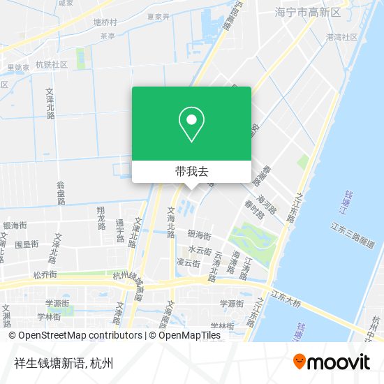 祥生钱塘新语地图