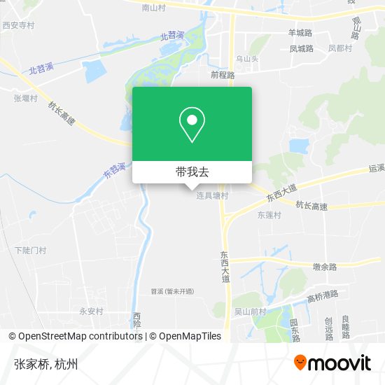 张家桥地图