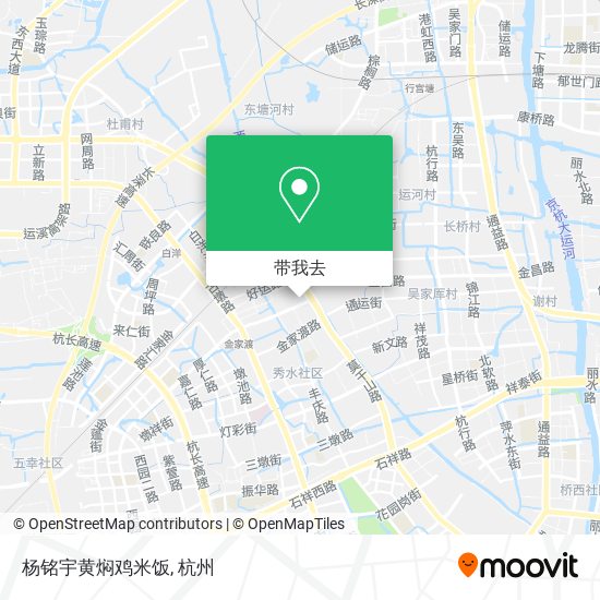 杨铭宇黄焖鸡米饭地图