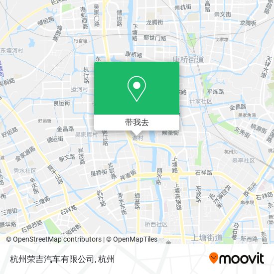 杭州荣吉汽车有限公司地图