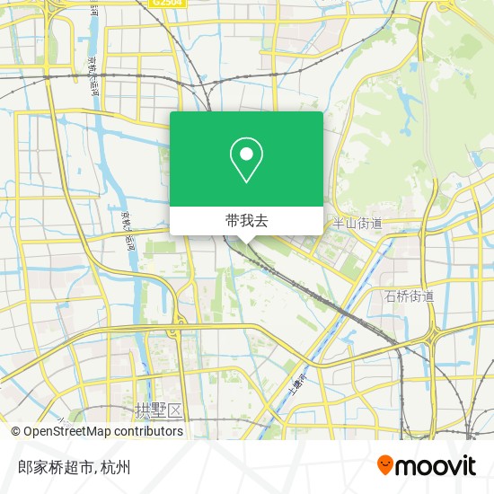 郎家桥超市地图