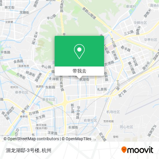 洄龙湖邸-3号楼地图