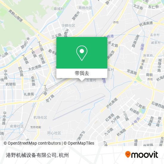 港野机械设备有限公司地图