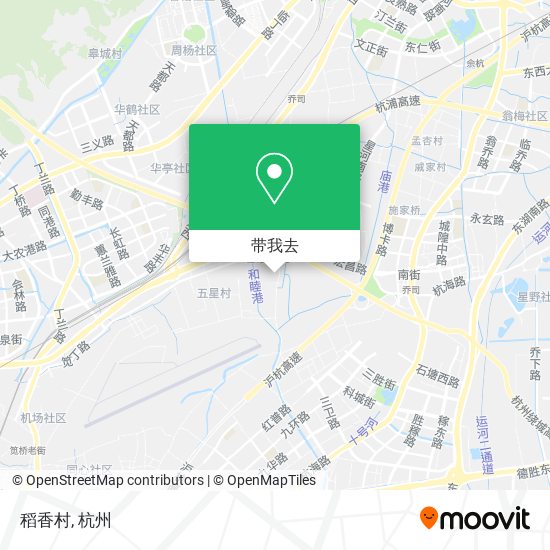 稻香村地图