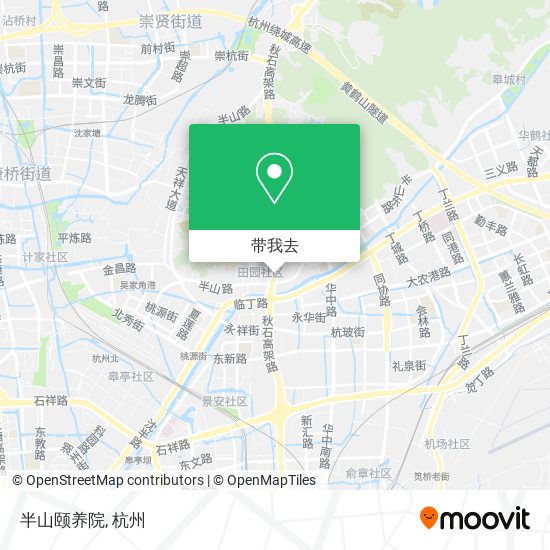 半山颐养院地图