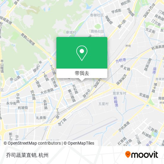 乔司蔬菜直销地图
