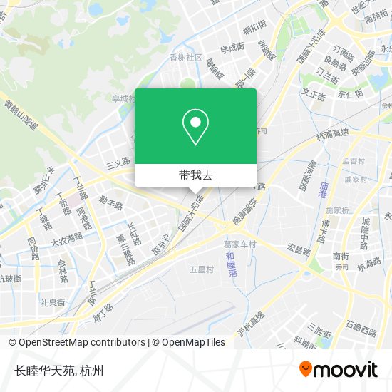 长睦华天苑地图