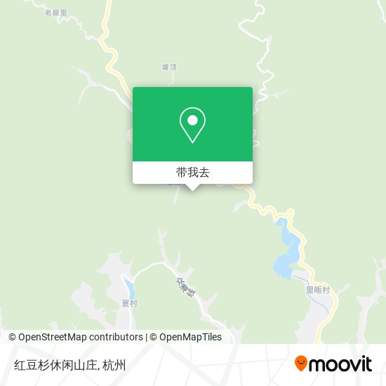 红豆杉休闲山庄地图
