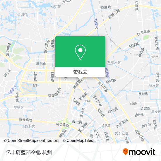 亿丰蔚蓝郡-9幢地图