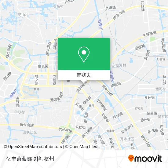 亿丰蔚蓝郡-9幢地图