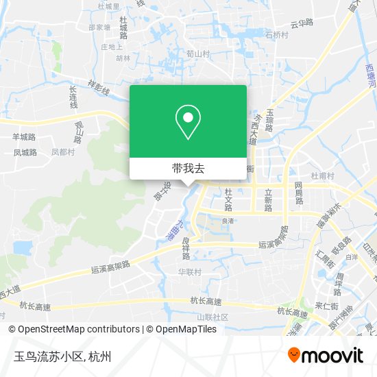 玉鸟流苏小区地图