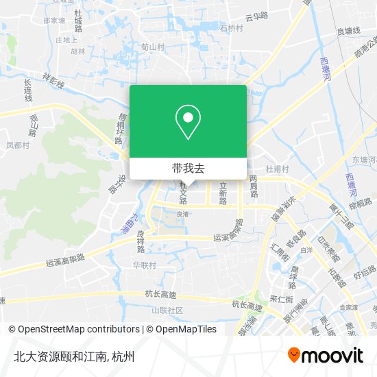北大资源颐和江南地图
