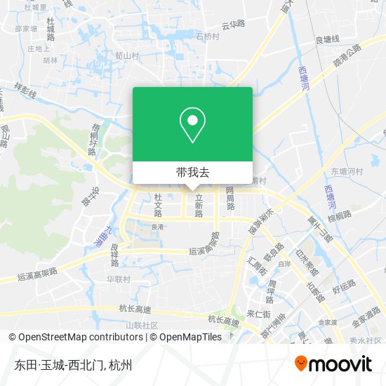 东田·玉城-西北门地图