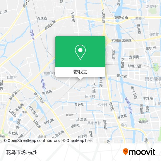 花鸟市场地图