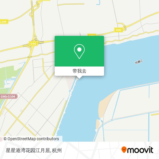 星星港湾花园江月居地图