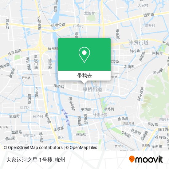 大家运河之星-1号楼地图