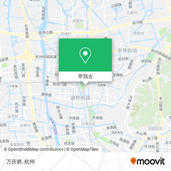 万庆桥地图