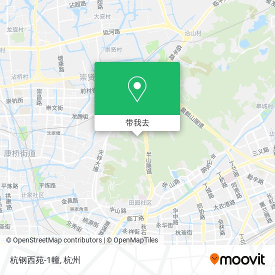 杭钢西苑-1幢地图