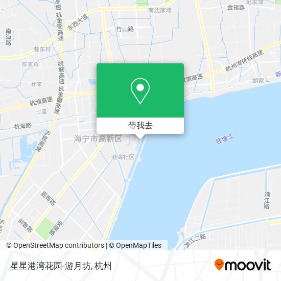 星星港湾花园-游月坊地图