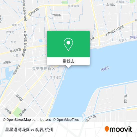 星星港湾花园云溪居地图