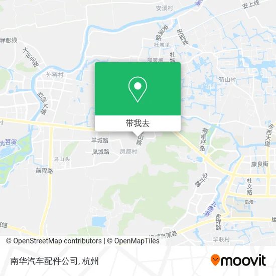 南华汽车配件公司地图