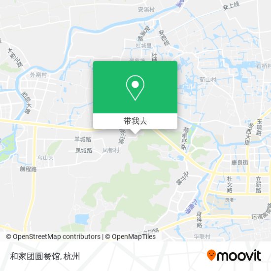 和家团圆餐馆地图