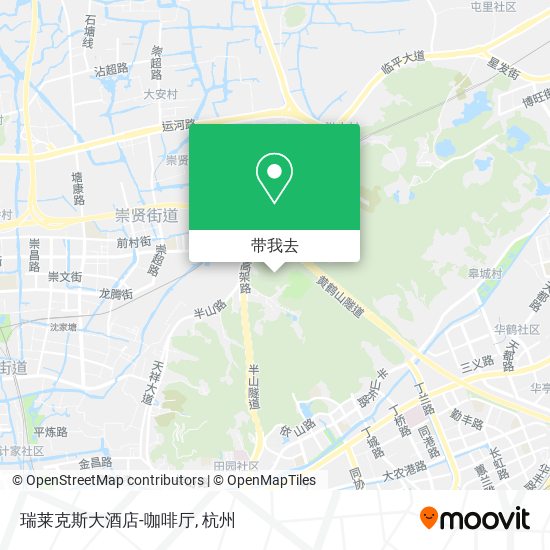 瑞莱克斯大酒店-咖啡厅地图