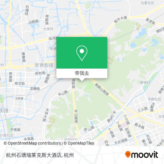 杭州石塘瑞莱克斯大酒店地图