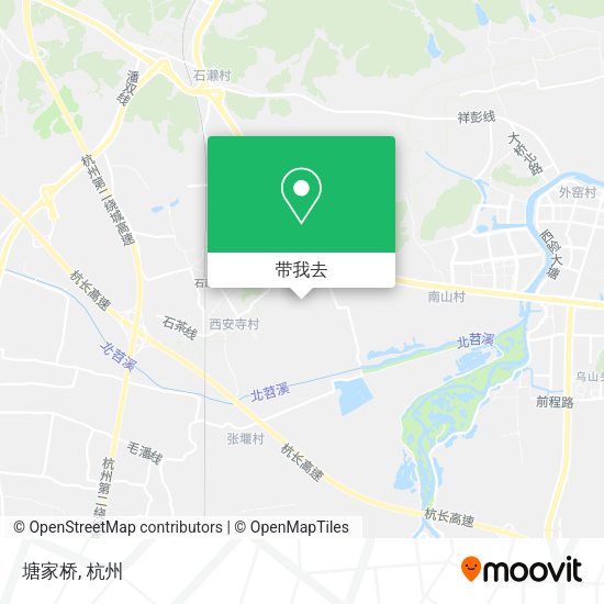 塘家桥地图