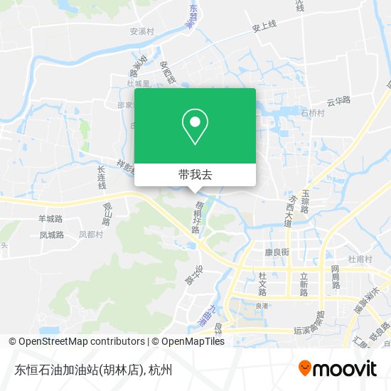 东恒石油加油站(胡林店)地图