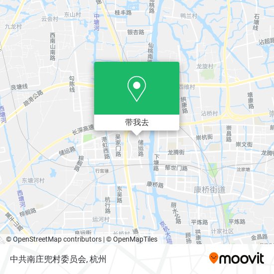 中共南庄兜村委员会地图