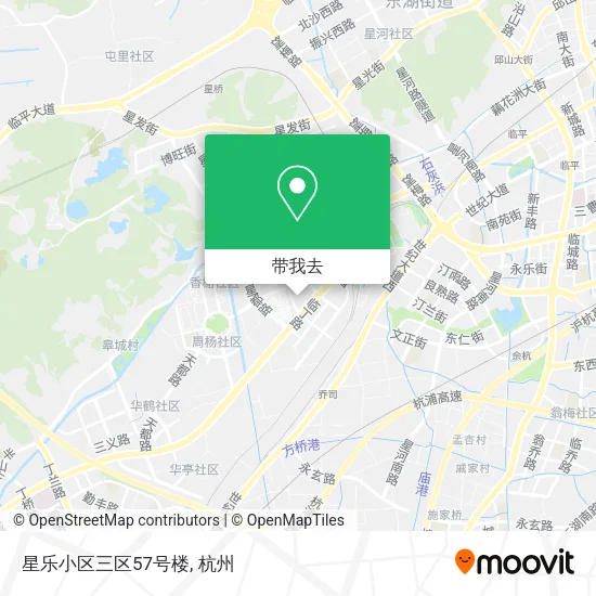 星乐小区三区57号楼地图
