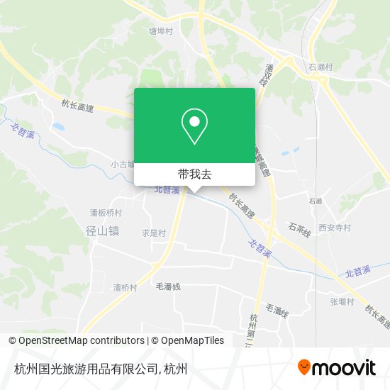 杭州国光旅游用品有限公司地图