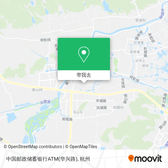中国邮政储蓄银行ATM(华兴路)地图