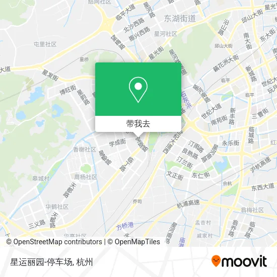 星运丽园-停车场地图